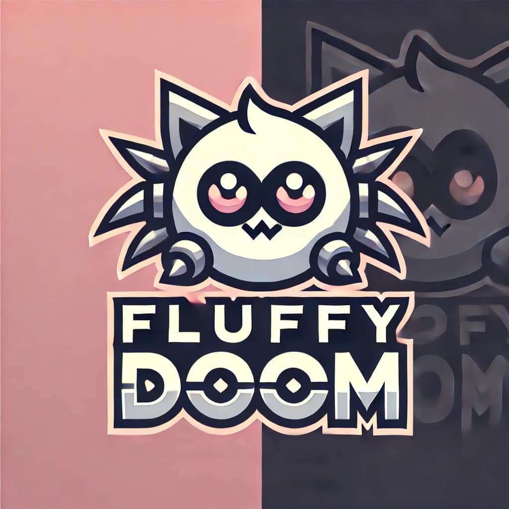 FluffyDoom Cute Logo
